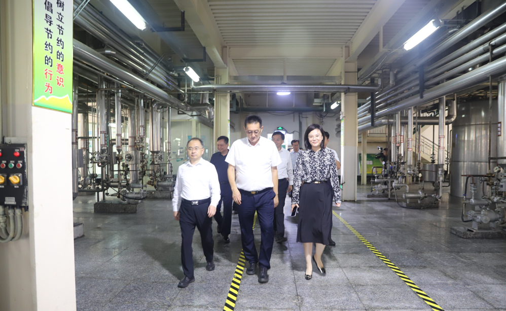 山東省政協(xié)黨組成員、副主席張新文來(lái)山東三星集團(tuán)調(diào)研