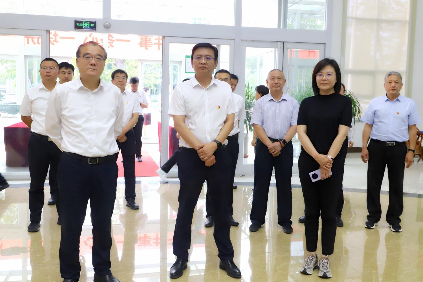 濱州市農(nóng)業(yè)農(nóng)村局來山東三星集團(tuán)開展市縣鄉(xiāng)三級(jí)聯(lián)動(dòng)主題黨日活動(dòng)