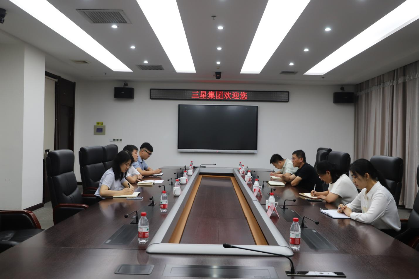 鄒平市委組織部、市人社局調(diào)研工作組來山東三星集團開展用工需求專題調(diào)研