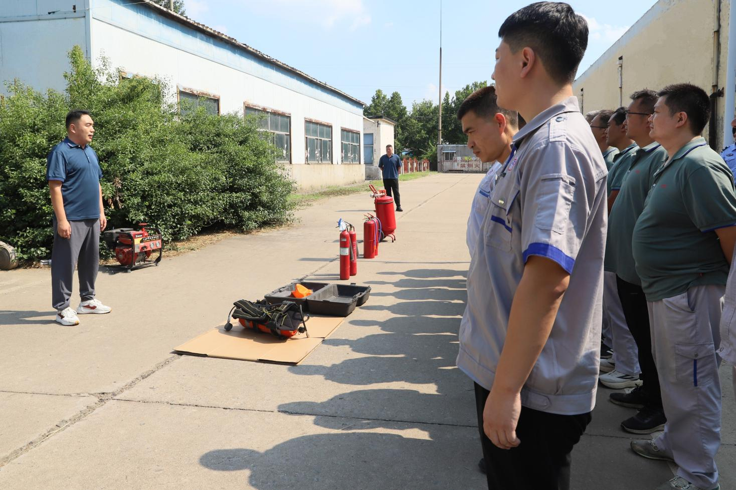 以演促練 筑牢防線｜山東三星集團組織開展消防技能培訓活動